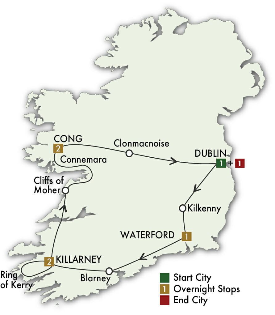 Irish Spirit Map